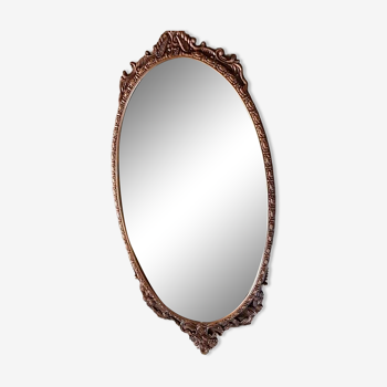 Ancien miroir doré