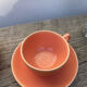 6 tasses en céramique maison Pagnossin Italie 