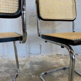 Pair of vintage chairs Cesca by Marcel Breuer