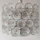 Large floral chandelier Mid Century Modern attributed to Emil Stejnar 1970s