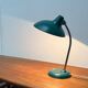 German green table lamp 6786 from the mid-century by Christian Dell for Kaiser Idell, 1960s.