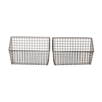 Pair of industrial magazines holdrs of the 1950s