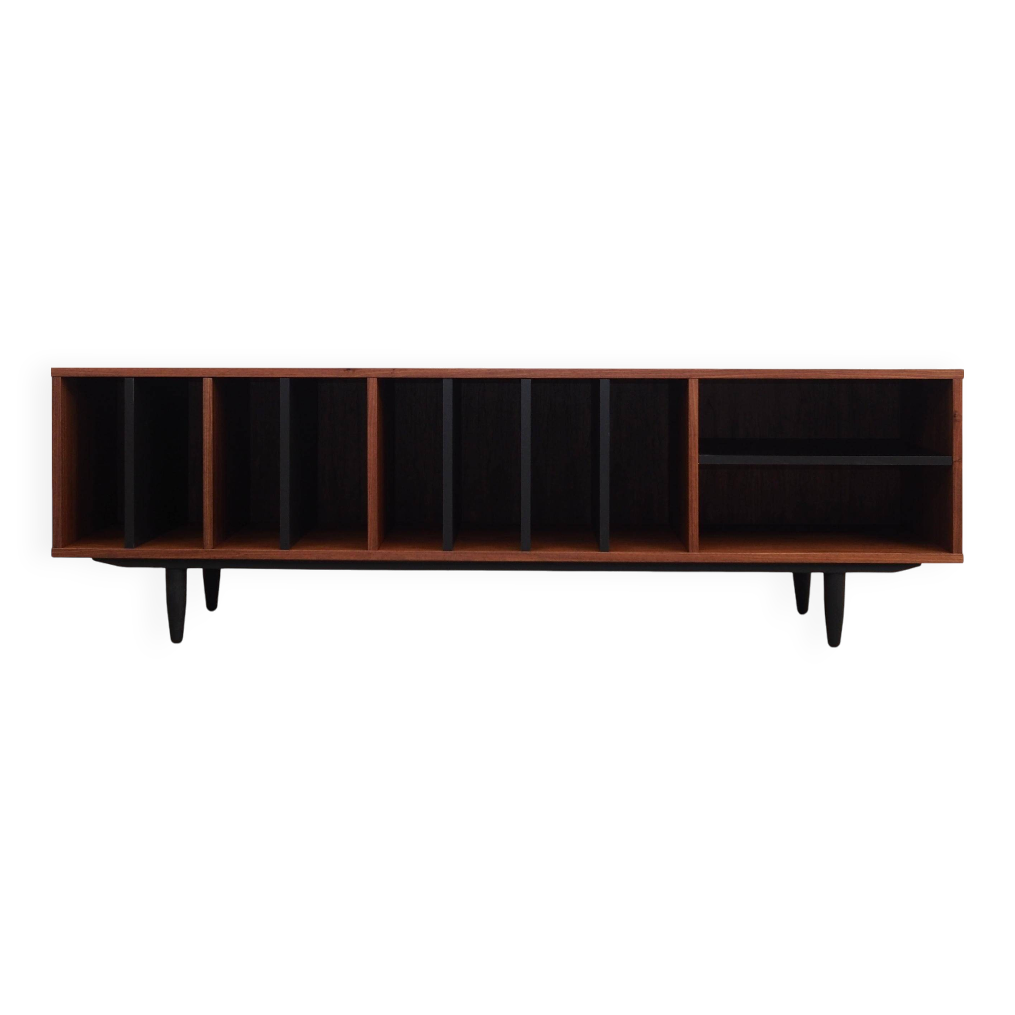 Walnut bookcase, Scandinavian design