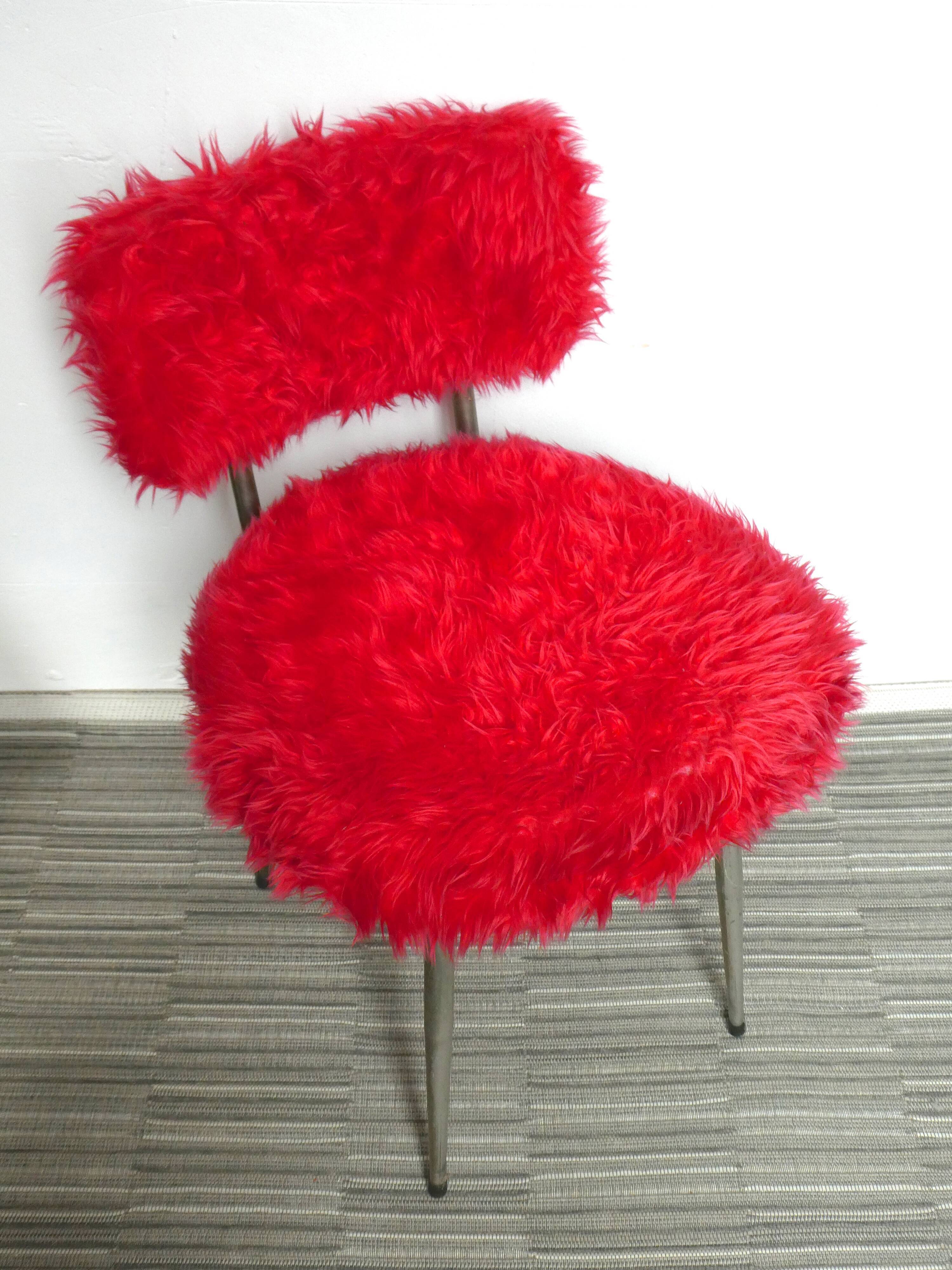 Chair red rug  70 years
