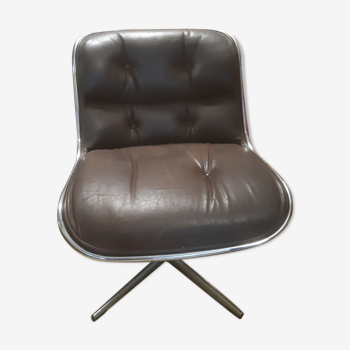 Fauteuil Charles Pollock, édition Knoll