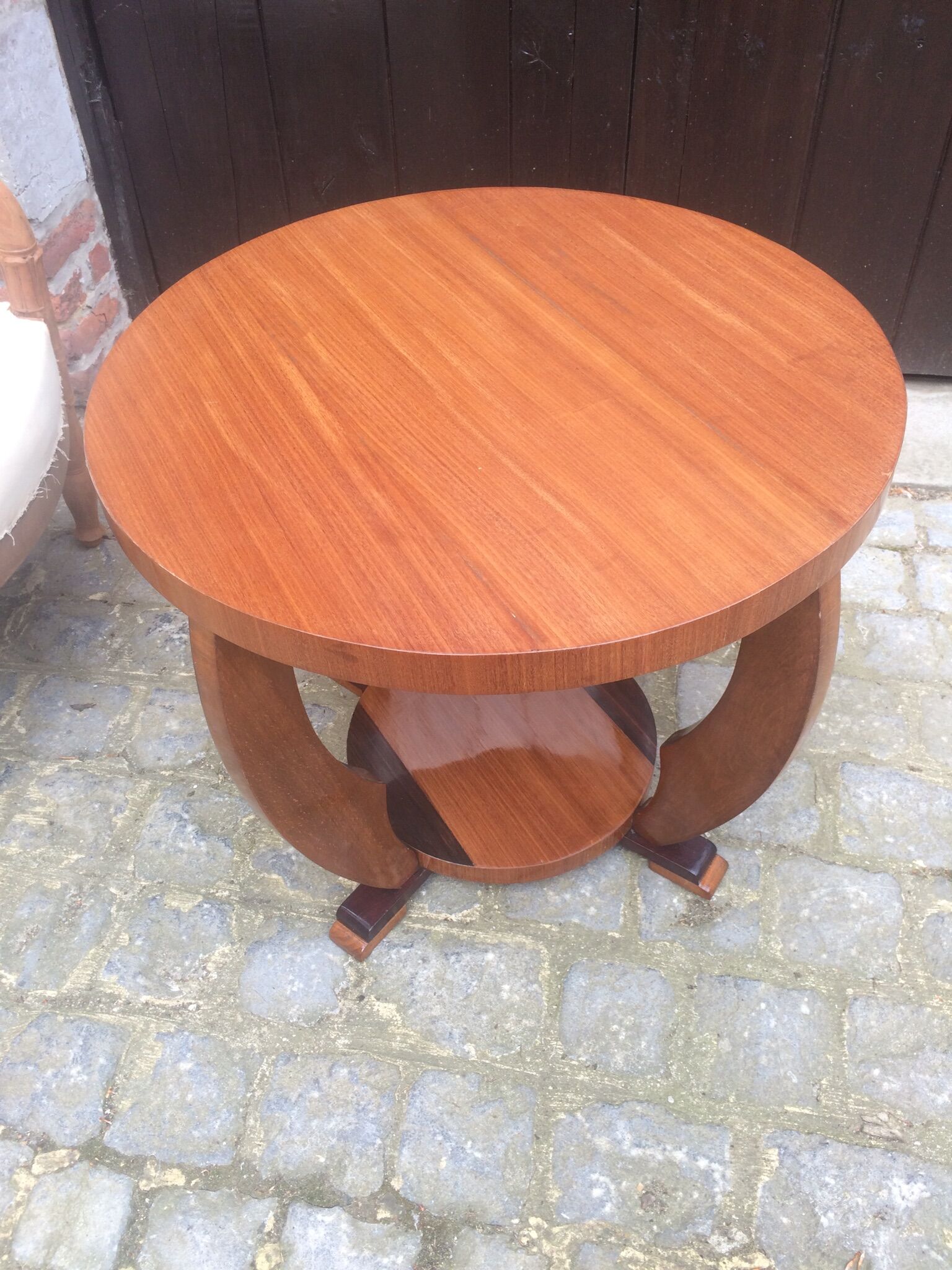 Art Deco pedestal table