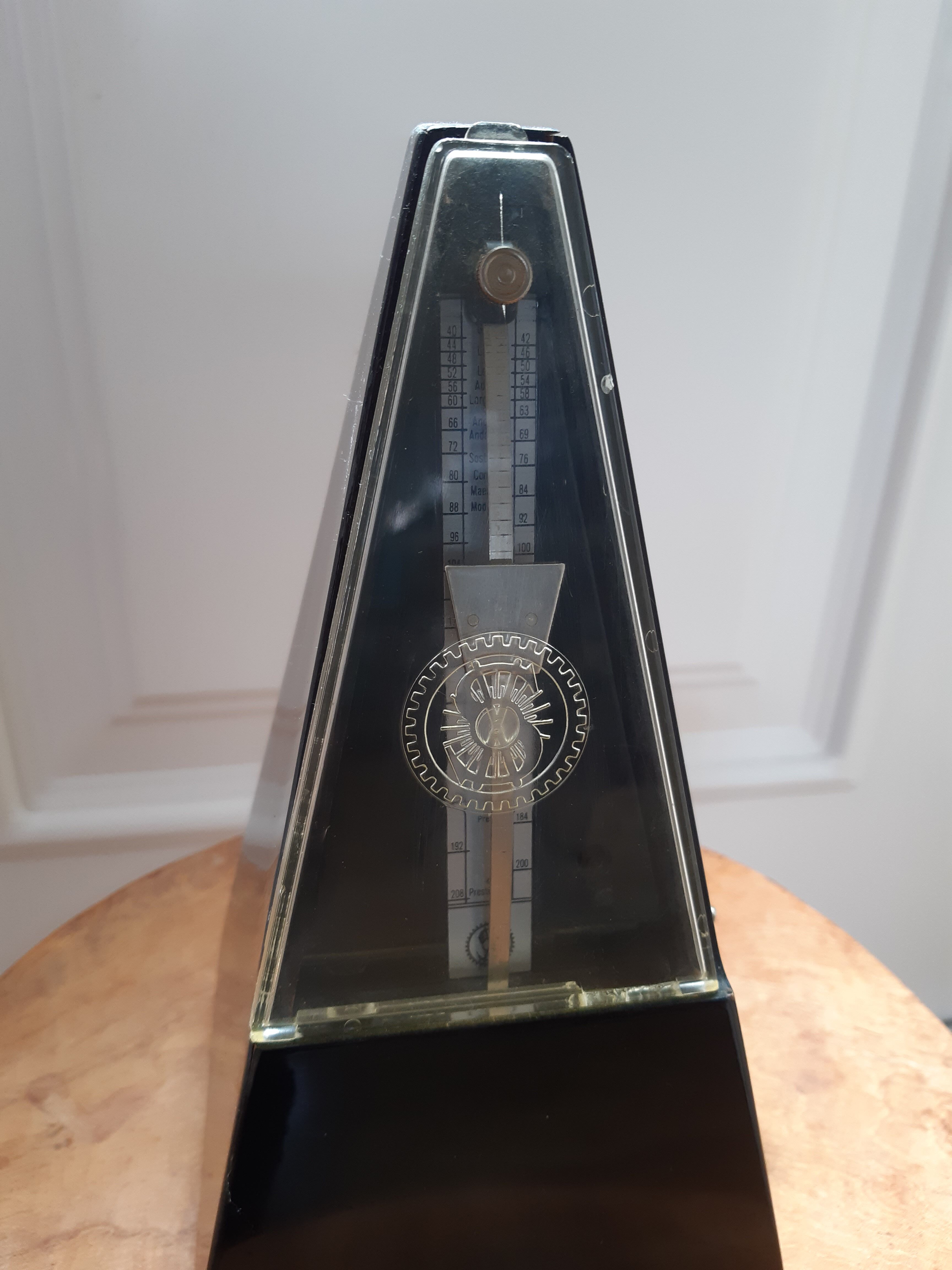Former Bakelite metronome of the GDR