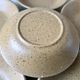 Lot de 6 assiettes creuses en grès mat années 70