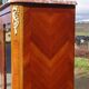 Louis XV library in rosewood marquetry