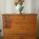 Parisian old waxed wood buffet