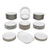 La porcelaine de Baudour. Service de table.