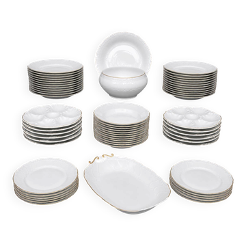 La porcelaine de Baudour. Service de table.