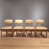 Set of 4 vintage Danish design dining chairs