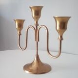 Golden brass chandelier 3 branches 50/60