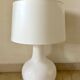 Lampe en céramique blanche, 1970