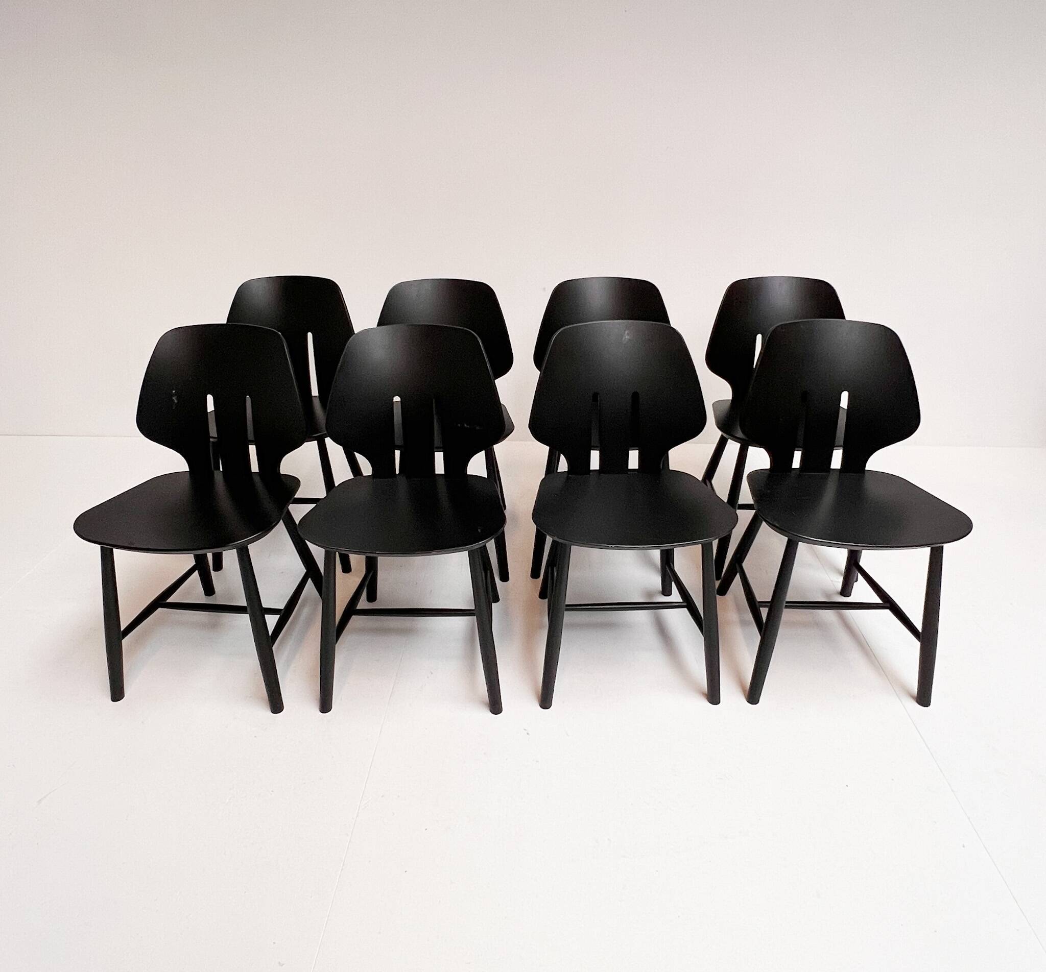 Chaise Ejvind Johansson J67 pour FDB Mobler (à l'unité), années 1970