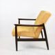 Fauteuil jaune GFM-64 attribué à Edmund Homa, 1970