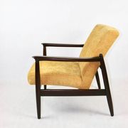 Fauteuil jaune GFM-64 attribué à Edmund Homa, 1970