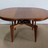 Mahogany "up and down" table – 1970s