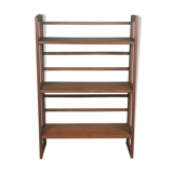 Folding bookcase shelf 50's