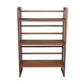 Etagère bibliothèque pliante années 50