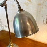 Adjustable gooseneck desk lamp from the 1930s