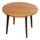 Table basse ronde vintage
