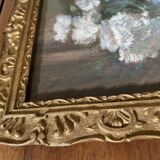 Pastel flower bouquet table