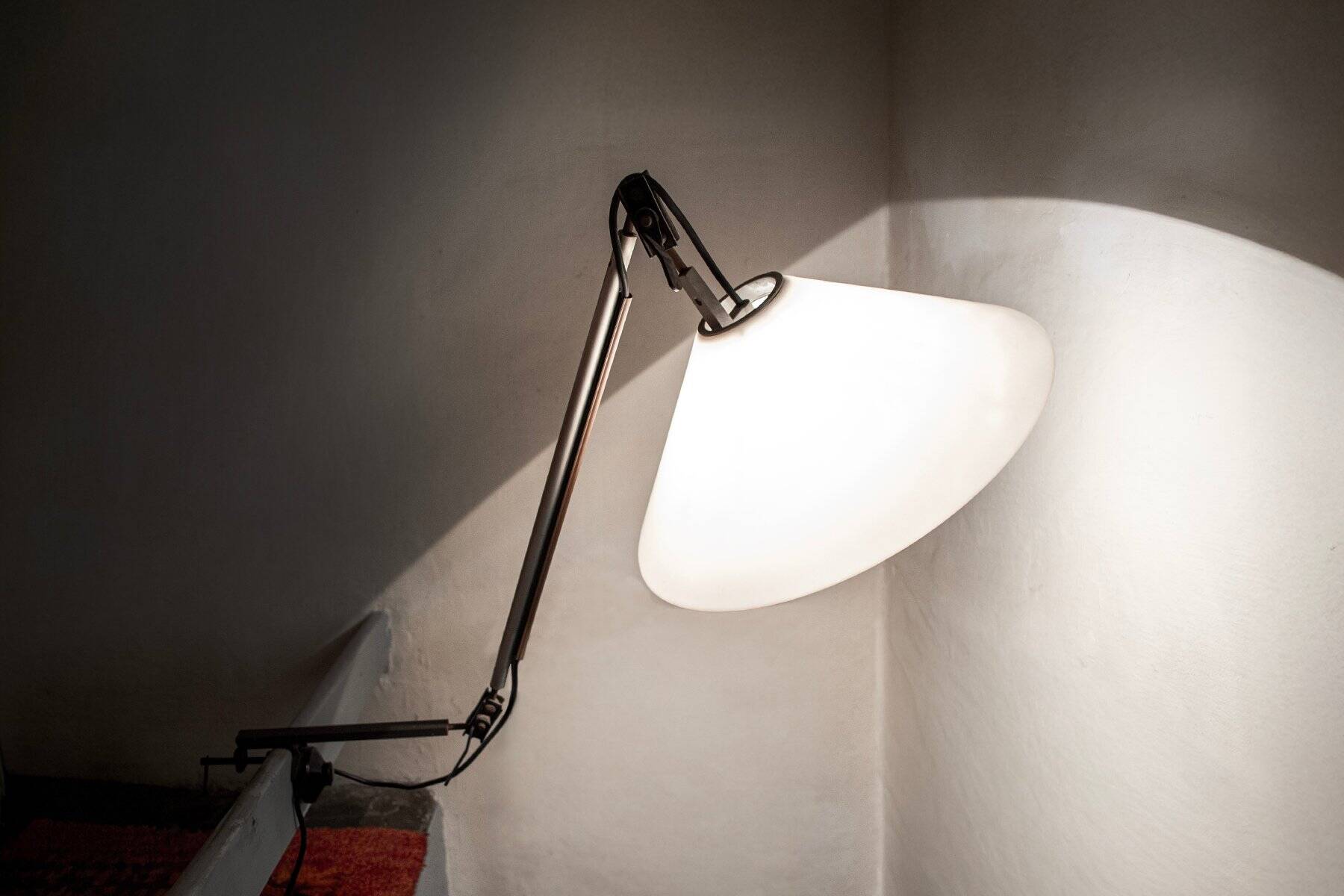 Table lamp model Aggregato by Enzo Mari for Artemide, Italy, 1971