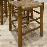 Rustic stools from the 1960