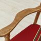 1960s, Danish design, armchair, oak wood, furniture wool.