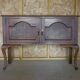 Buffet 2 portes, meuble bois, buffet sur pied, meuble de rangement vintage