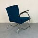 Fauteuil Bauhaus Art Déco en Acier Tubulaire par Jan Schröfer pour Ahrend De Cirkel, 1920s