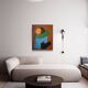 Colorful figurative abstract "You and me"