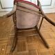 Napoleon III Chiavari Chair — Beaded Spindles — Crimson Velvet — France,