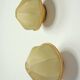 Pair of Italian "Cocoon" wall lights, 1970s