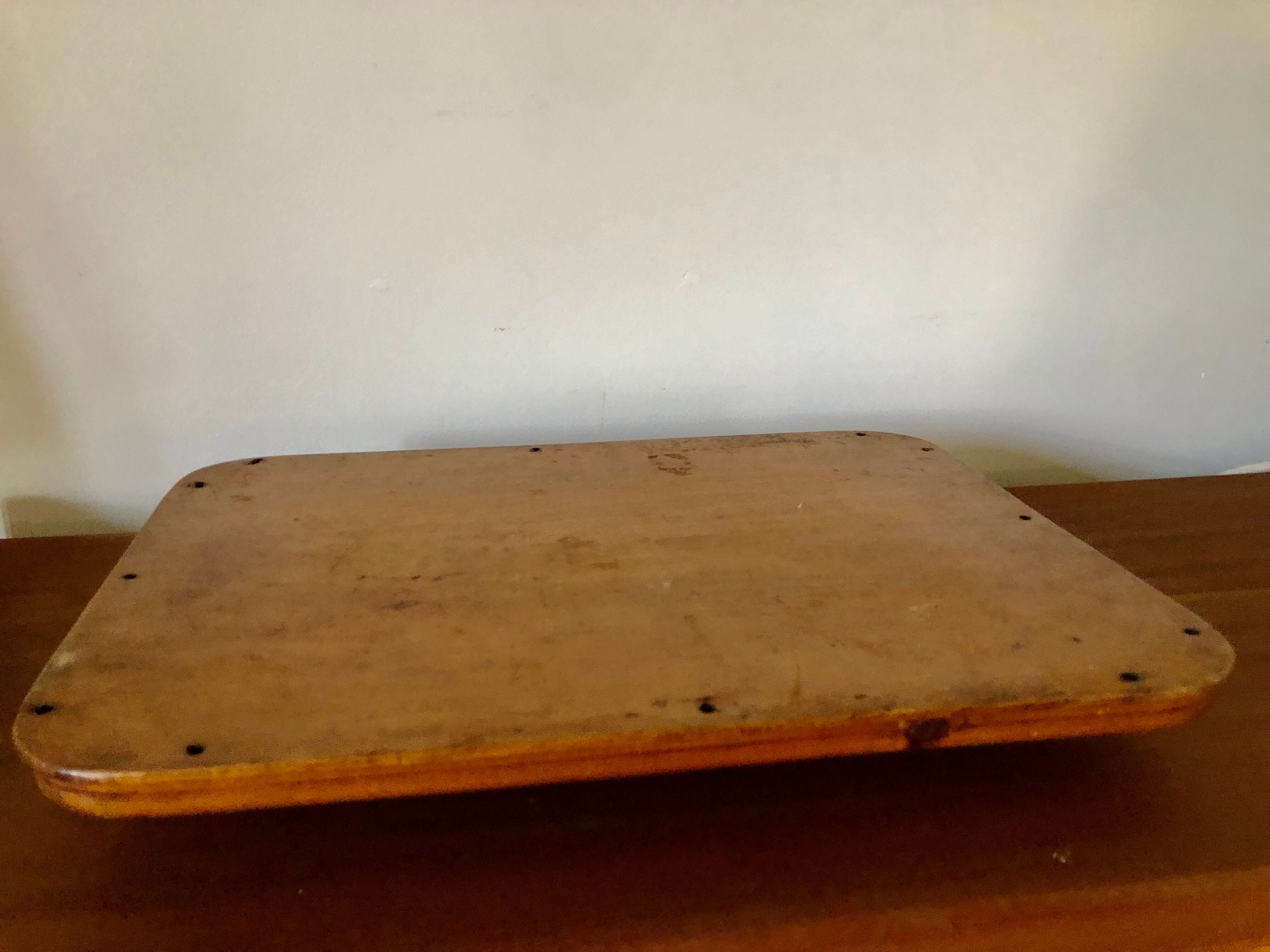 Wooden service tray 1960