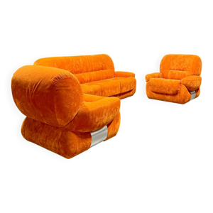 ensemble canapé et fauteuils