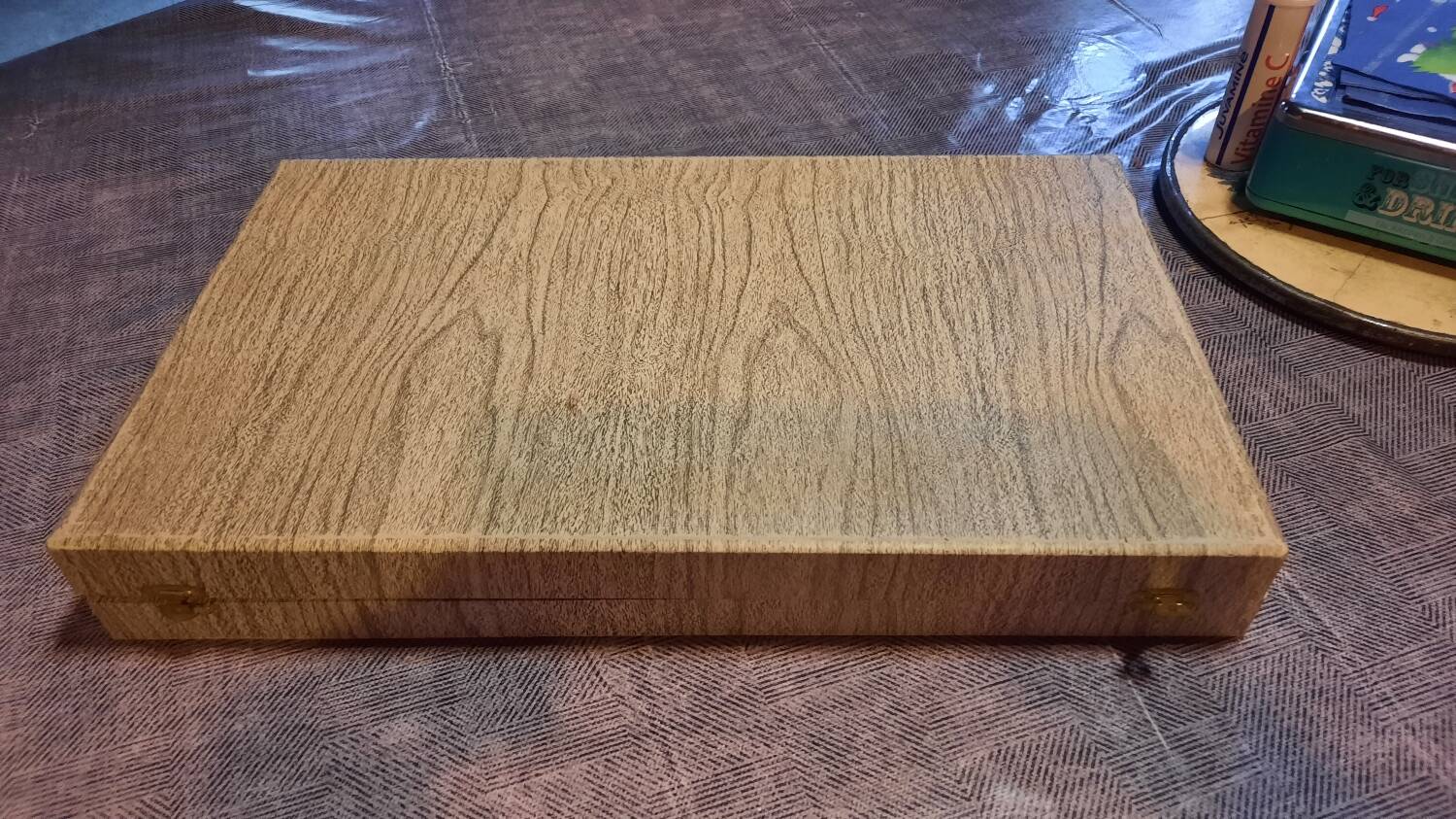 Silver plated fish housewife