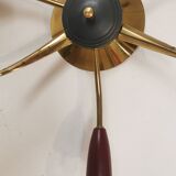 Plafonnier ou applique spoutnik laiton
