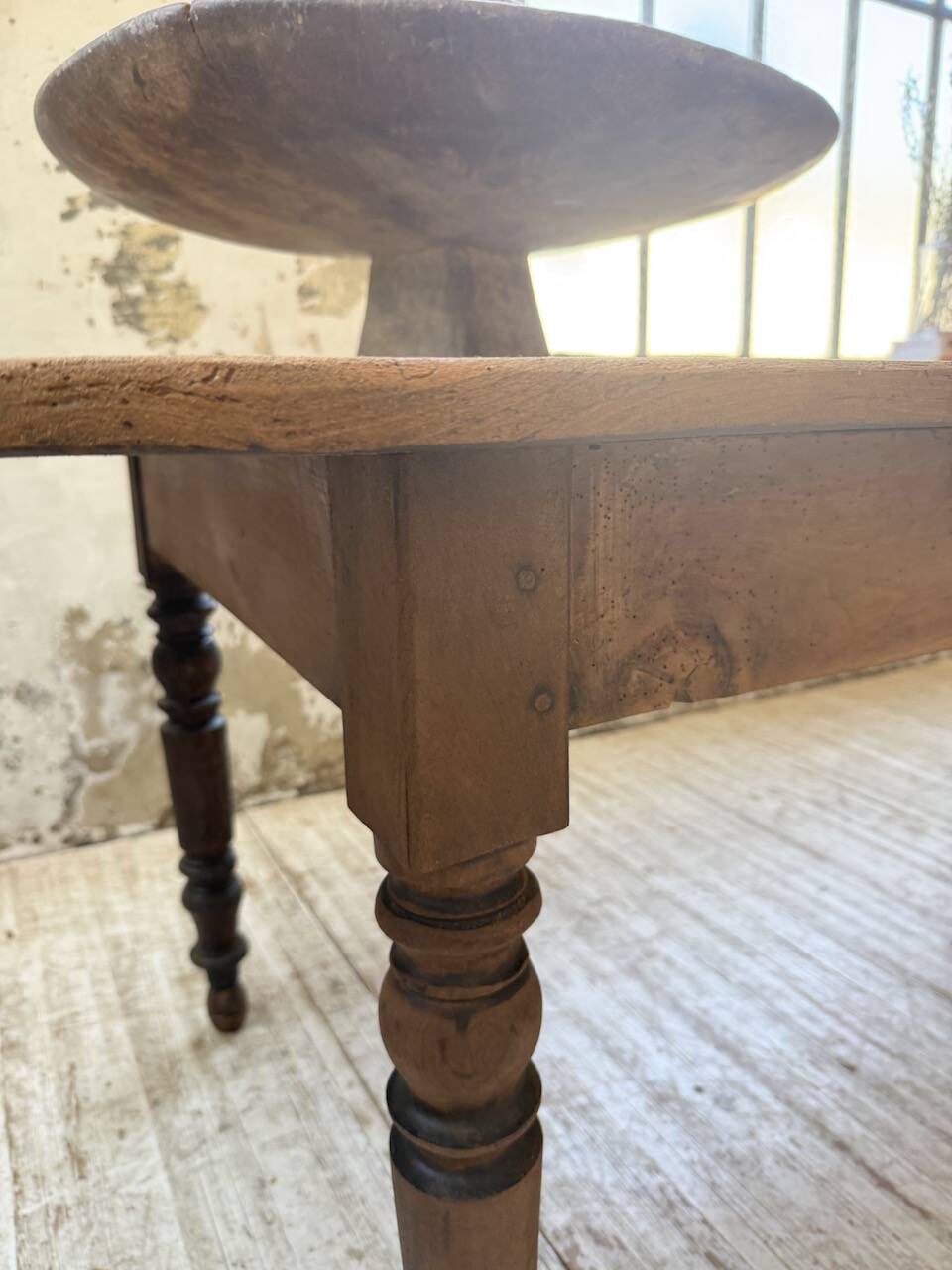 Oval farmhouse table 250cm pine