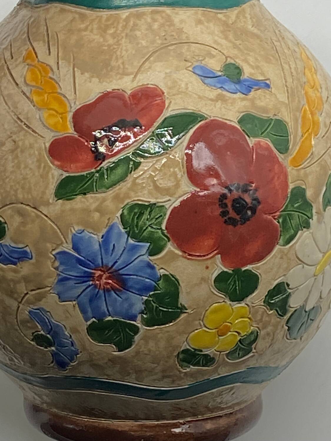 Vase / ceramic pitcher Vallauris J Massier, vintage, 1950,