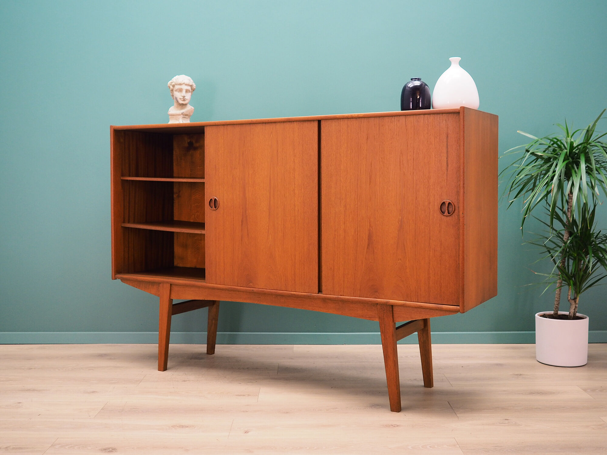 Highboard teak, danish design, 70