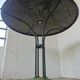 Round garden table cast iron and metal