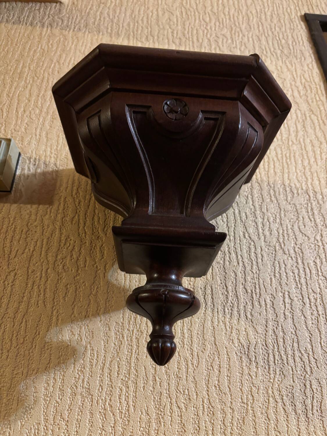 Gothic wall console - religious shelf