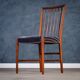 Chaises de Salle à Manger Vintage en Palissandre, Danemark, 1950s, Set de 10