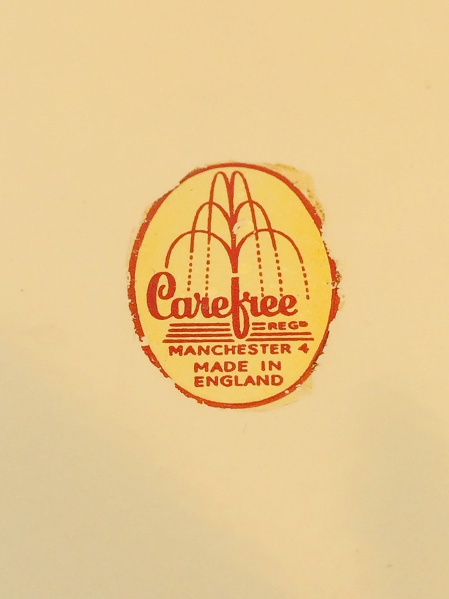 Vintage trolley bar Carefree England 50s