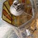 Stained glass pendant
