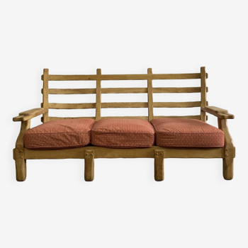 Large brutalist sofa