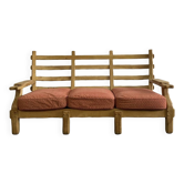 Large brutalist sofa